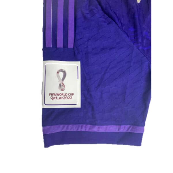 Messi Away Jersey T-shirt of Argentina Uniform in World Cup Qatar 2022 Championship - 3 Stars Version - Image 10